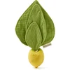Image de Mini doudou et anneau de dentition 100% naturel Lemon le citron