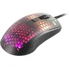 Image de Mars Gaming MMRW Noir, Souris Gaming RGB Chroma, Carcasse Translucide Ultra-léger 58g, 12800 DPI, Switches Mécaniques HUANO