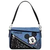Image de Desigual Bag_Mickey Deni, 5008 Denim Dark Blue, U, Sac à Main en polyuréthane Femmes, Bleu