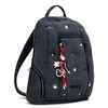 Image de Desigual sac à dos de loisirs Mickey Studs Chester Modify Backpack Denim Medium Wash gris foncé
