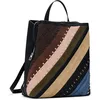 Image de Desigual sac à dos de loisirs Quebec Whipstitch Sumy Backpack Brown multicolore