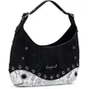Image de Desigual sac à main sac à épaule bandoulière Haiti Snake Patch Hand Bag Black noir