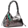 Image de Desigual sac à épaule Montville Half Logo Shoulder Bag Brushed Silver violet