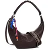 Image de Desigual sac à épaule bandoulière Zante Half Logo Crossbody Bag Chocolate marron foncé