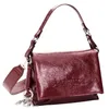 Image de Desigual sac à épaule bandoulière Half Logo Venecia 4.0 Crossbody Bag Garnet rouge foncé