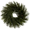 Image de BigBuy Christmas Couronne de Noël Vert PVC 27 x 27 cm