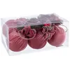 Image de BigBuy Christmas Boules de Noël Multicolore Rose Pain Foam 6 x 6 x 6 cm (6 unités)