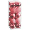 Image de BigBuy Christmas Boules de Noël Rouge 5 x 5 x 5 cm (20 unités)
