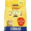 Image de Friskies Croquettes pour Chats Stérilisés au Boeuf, Poulet et Légumes - Sac de 3 kg pour une Nutrition Complète
