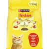 Image de FRISKIES | Chat | Croquettes complètes pour Chats Adultes | au Boeuf, au Poulet et aux Légumes | Aliment Complet Riche en Vitamines et Minéraux | Sac | 1,5 KG