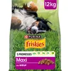 Image de FRISKIES | Maxi | Chien | Croquettes pour Chiens Adultes de Grande Taille | au Boeuf | Source de protéines de Haute qualité | Sac | 12 KG