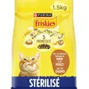 Image de FRISKIES pour Chats Stérilisés Au Poulet, à la Dinde et aux Légumes - Croquettes pour Chat Adulte - 1,5kg (Lot de 2)