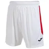 Image de Joma Short Glasgow Blanc Rouge Short Unisexe Adulte
