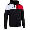 Image de Joma Veste à Capuche Crew v Noir Rouge Blanc