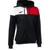 Image de Joma Veste à capuche crew v noir rouge blanc