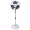 Image de Svan Ventilateur sur Pied Blanc et Bleu, SVP401600MOBA. 3 Vitesses, Taille 16", Minuterie, Oscillation, Multiposition, Télécommande, 25 m2