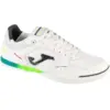 Image de JOMA Chaussures de futsal Top Flex intérieures Blanc/Lime 45