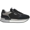 Image de Pepe Jeans Baskets RUSPER Glam W pour Femme, Noir (Noir), 39 EU, Noir, 6 UK