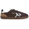 Image de Pepe Jeans Homme Ball Mix M Sneak, Brown Dark Brown, 44.5 EU