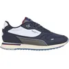 Image de Pepe Jeans Baskets Bexley South M pour Homme, Bleu Marine, 44 EU