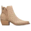 Image de REFRESH - Bottines Femme Beige - Chaussures confortables et polyvalentes - Mode décontractée - Modèle 17504101 (Taille39)