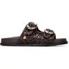 Image de Carmela Sandales confortables et polyvalentes pour femme. Mode décontractée, marron, 36 EU