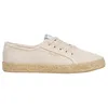 Image de Pepe Jeans London Brady Jute W Baskets Femme à Coupe régulière en Cuir, Bleu lavé