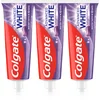 Image de Colgate Advanced White Purple White dentifrice blanchissant 3x75 pcs