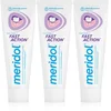 Image de Meridol Fast Action dentifrice protection gencives pour dents sensibles 3x75 ml
