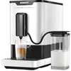 Image de SENCOR Machine Expresso Automatique, Mousseur à Lait, 19 Bars Compact, Broyeur Café à grain, Caftière Espresso, Cappuccino, Expresso, Broyeur Barista Express, Thermoblock, Système de Brassage Breveté