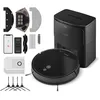Image de SENCOR Robot Aspirateur Laveur Puissant, Vidage Automatique, EasyClean+ Ultra Mince - Haute Performance, Autonomie Prolongée, Tous Types de Sols, Aspirateur Robot Laveur de Sol Multifonction 6485BK