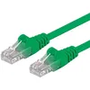 Image de PremiumCord Câble Patch, CAT6, UTP, Ethernet, LAN, Rapide, Flexible et Durable, RJ45, 1Gbit/s, AWG 26/7, Câble en Cuivre 100% CU, Vert, 1m