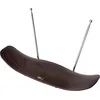 Image de EMOS Antenne d'intérieur Design J0708, antenne intérieure Active pour réception de DVB-T/DVB-T2, Radio FM/Dab, avec Filtre et amplificateur intégrés 3G/4G/5G/LTE, antenne intérieure, Adaptateur de