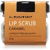 Image de Almara Soap Lip Scrub gommage au sucre lèvres Caramel 20 g