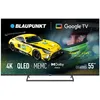 Image de BLAUPUNKT 55" QLED UHD Google TV 4K - Téléviseur Intelligent avec Affichage Quantum Color et Processeur Quad Core