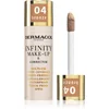 Image de Dermacol Infinity fond de teint haute couvrance SPF 15 teinte 04 Bronze 20 g