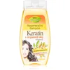 Image de Bione Cosmetics Keratin + Argan shampoing régénérant pour des cheveux brillants et doux 260 ml