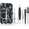 Image de DuKaS Premium Line Solingen 126 kit manucure + étui Silver Birds