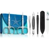 Image de DuKaS Premium Line Solingen 216 kit manucure + étui Blue-Turquoise