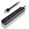 Image de AXAGON HUE-SA7BP Hub USB 7 ports USB-A, Micro USB USB 3.2 Gen1 5 GBit/s