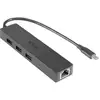 Image de Adaptateur réseau i-tec i-Tec USB-C Slim HUB 3-Port mit Gigabit Ethernet Adapter 10 / 100 / 1000 MBit/s USB-C®