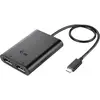 Image de i-tec USB Adaptateur [1x USB-C® - 2x DisplayPort] I-TEC USB C auf Dual DisplayPort 0.3 m