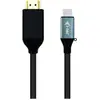 Image de Câble de raccordement i-tec Thunderbolt USB-C® mâle, Fiche mâle HDMI-A 1.5 m noir C31CBLHDMI60HZ Câble dafficheur USB-C®