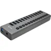 Image de i-tec U3CHARGEHUB13 Hub USB 13 ports USB-A USB 3.0 5 GBit/s gris I-TEC USB 3.0 Charging HUB 13 Port