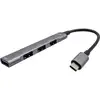 Image de i-tec C31HUBMETALMINI4 Hub USB 4 ports USB-A USB 3.1 Gen1 5 GBit/s multicolore I-TEC USB-C Metal HUB 4 Port passive