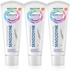 Image de Sensodyne Complete Protection Whitening dentifrice blanchissant 3x75 ml