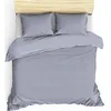 Image de CONCEPT1 Elegant 240x220cm + 2 taies 60x60 satin gris 129CTN63609