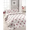 Image de CONCEPT1 Geyik 240x220cm + 2 taies 60x60 rouge 162ELR69428