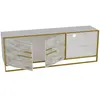 Image de CONCEPT1 Polka - Blanc, Or 160 x 56,6 x 38,5 875ZNA3059
