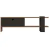 Image de CONCEPT1 Ova Chêne Anthracite 120 x 36,8 x 25 835PUQ3030